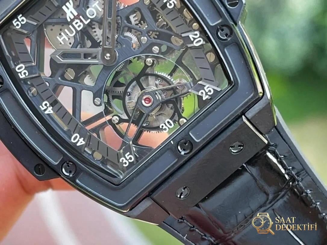 JB Factory Hublot MASTERPIECE Serisi 906 Tourbillon Replika Saat İncelemesi - Bilezik, Toka ve Klips Mekanizması