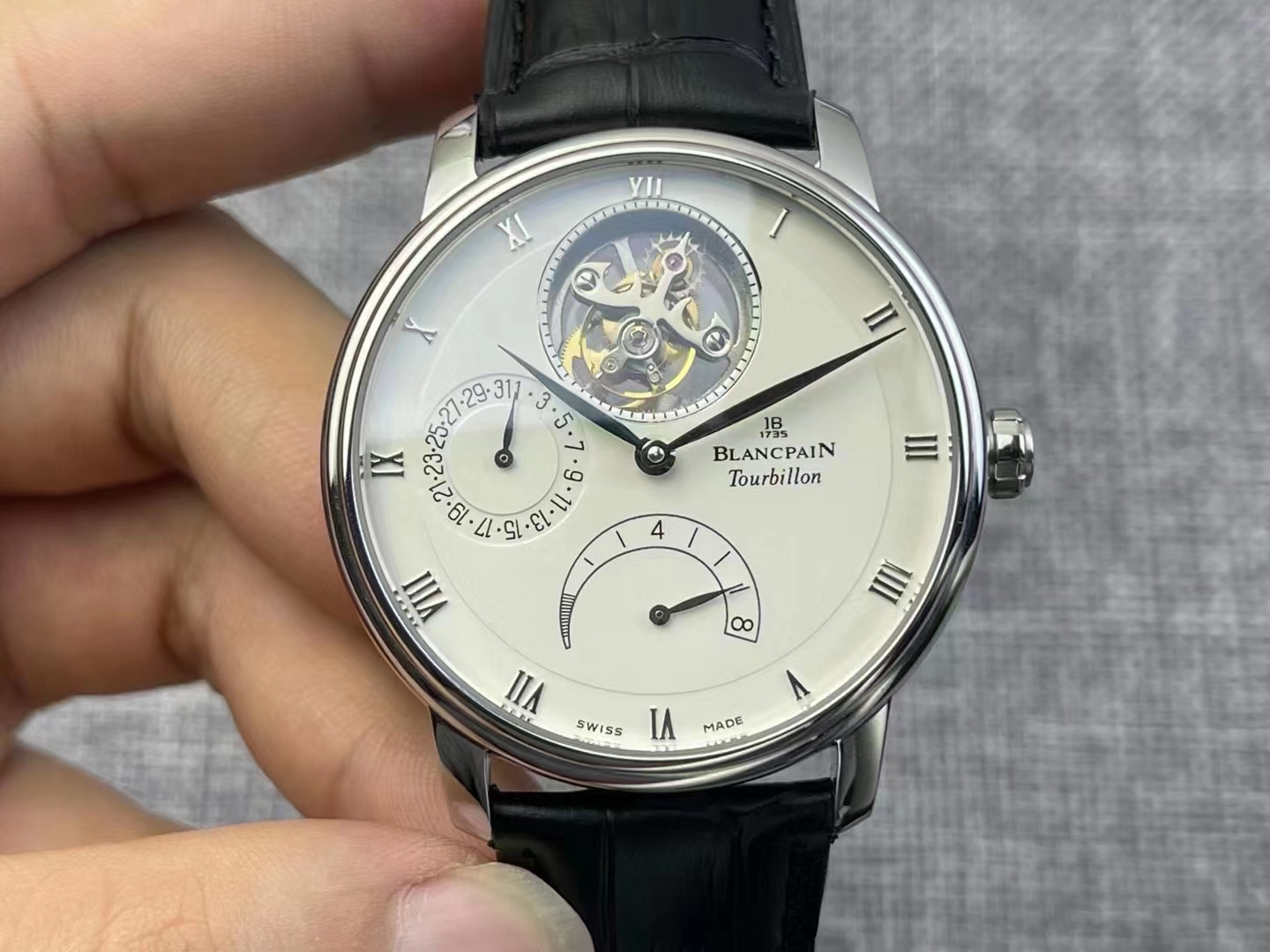 Replika Blancpain Villeret Tourbillon