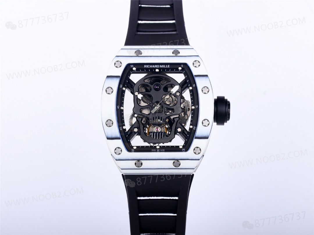 JB Factory Richard Mille RM52-01 gerçek tourbillon - beyaz işçilik detayları — 3. fotoğraf