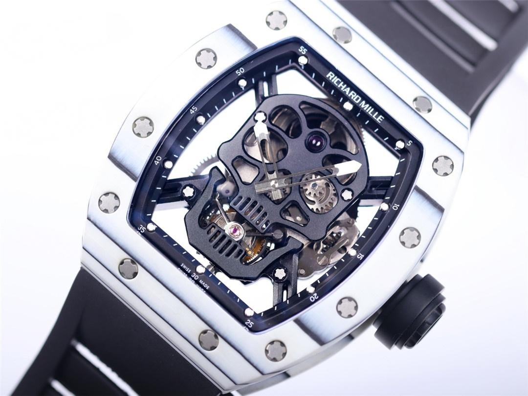 JB Factory Richard Mille RM52-01 gerçek tourbillon - beyaz işçilik detayları — 12. fotoğraf