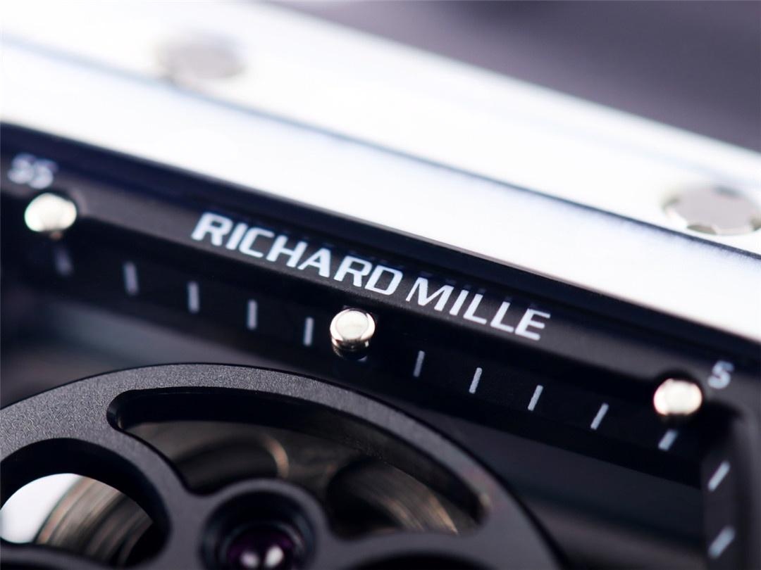 JB Factory Richard Mille RM52-01 gerçek tourbillon - beyaz işçilik detayları — 17. fotoğraf