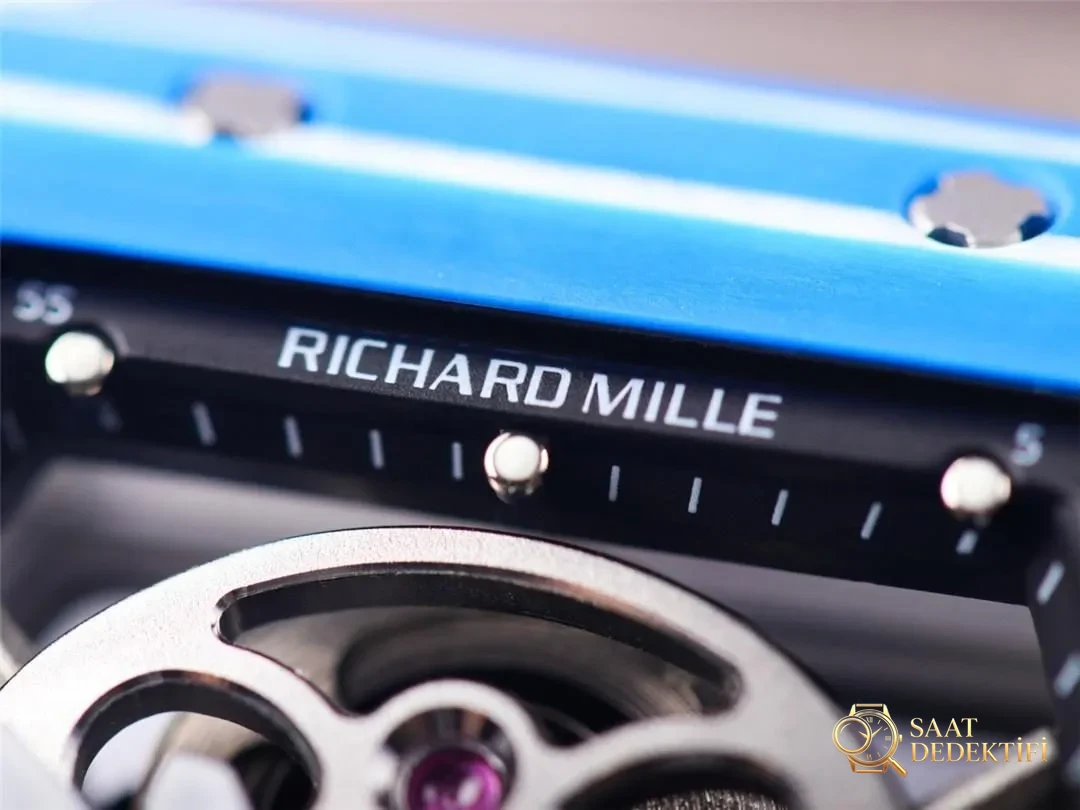 JB Factory Richard Mille RM52-01 gerçek tourbillon - mavi almaya değer mi? - Kadran İbreleri ve Saniye Akışı