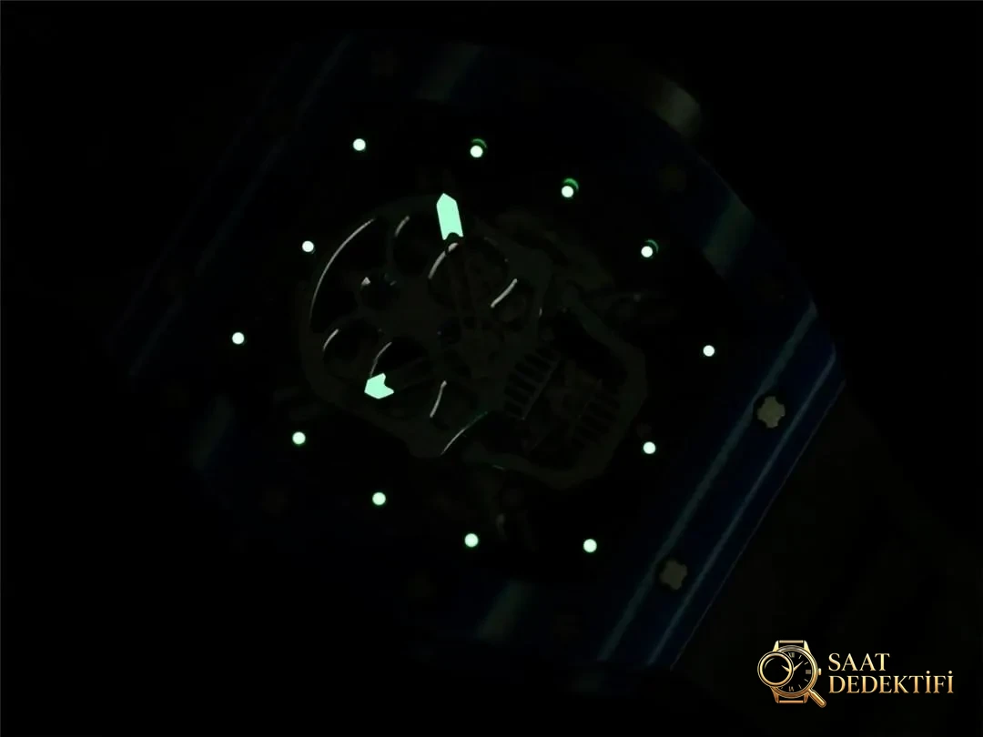 JB Factory Richard Mille RM52-01 gerçek tourbillon - mavi almaya değer mi? - Koleksiyon ve Vitrin Görünümü
