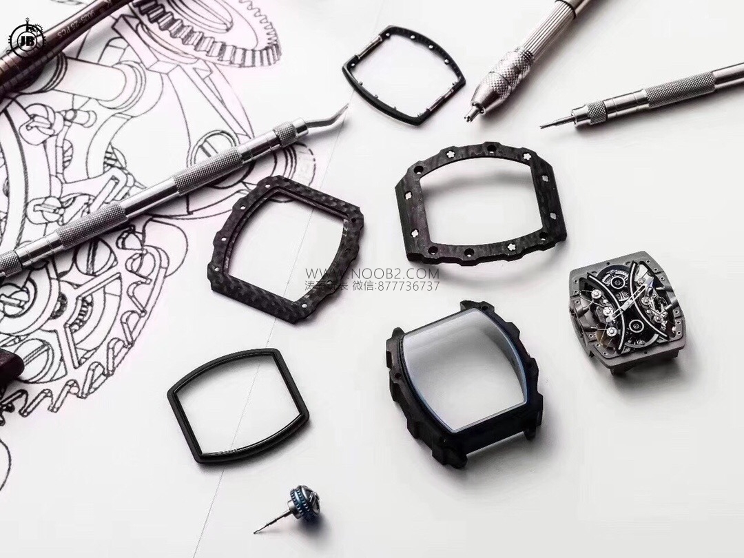 JB Factory Richard Mille RM53-01 Tourbillon Replika Saat İncelemesi — 7. fotoğraf