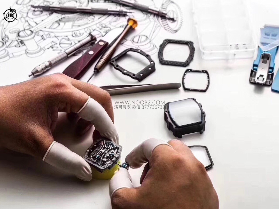 JB Factory Richard Mille RM53-01 Tourbillon Replika Saat İncelemesi — 11. fotoğraf