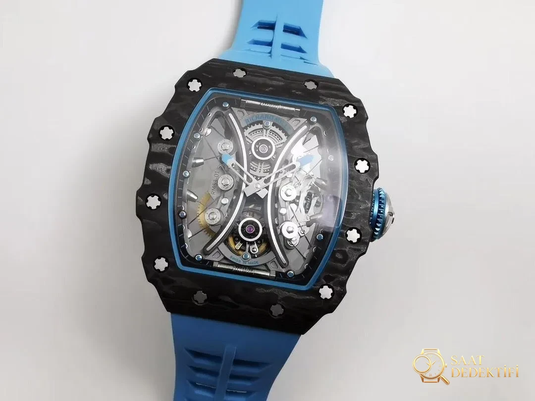 JB Factory Richard Mille RM53-01 Tourbillon Replica Watch Review - Protection de la couronne et fonction de réglage