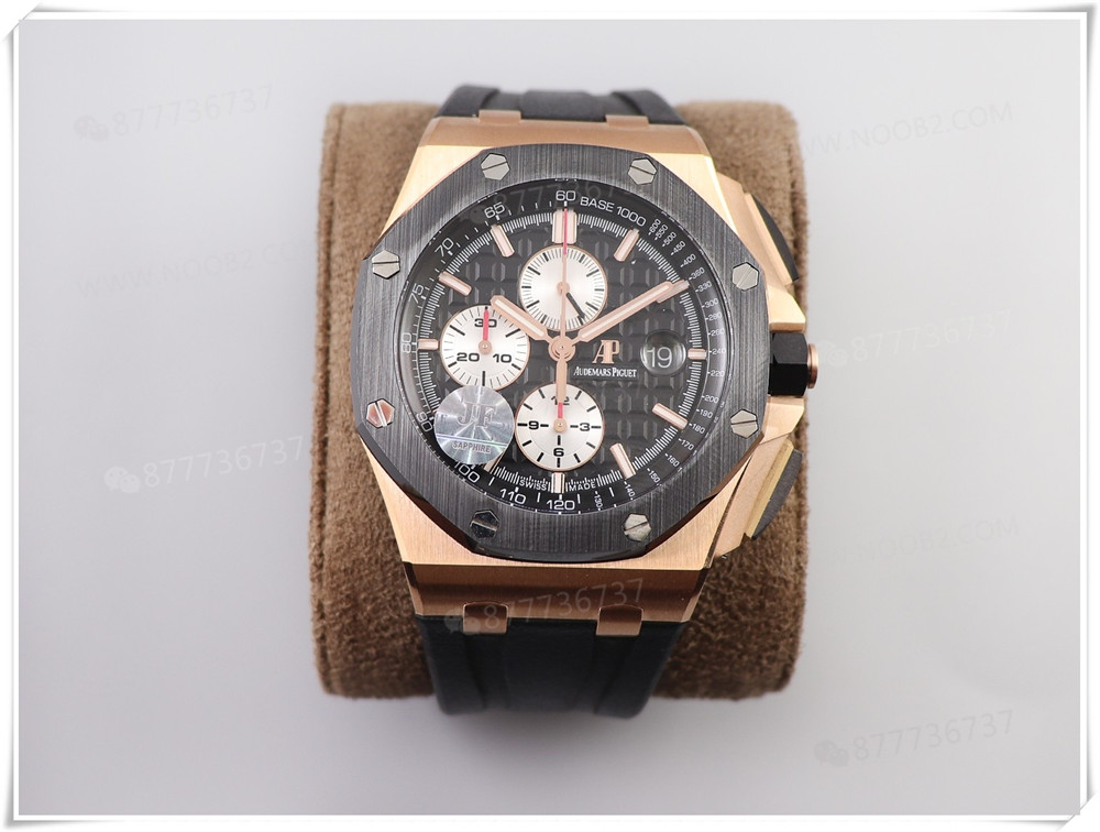 JF Factory Audemars Piguet 26401RO rose gold Royal Oak Offshore kronograf kol saatinin V2 versiyonunun açıkları neler? — 1. fotoğraf