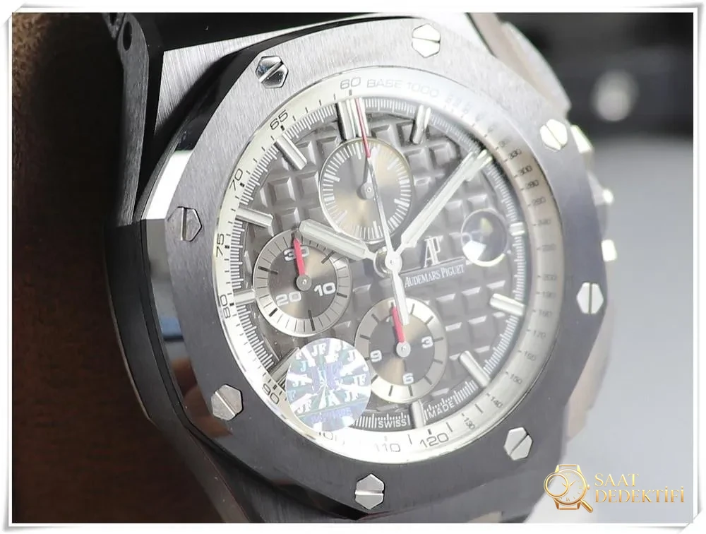 JF Factory Audemars Piguet 26405CE Royal Oak Offshore tam seramik kronograf saati genelde ne kadar? - Arka Kapak ve Mekanizma Detayı