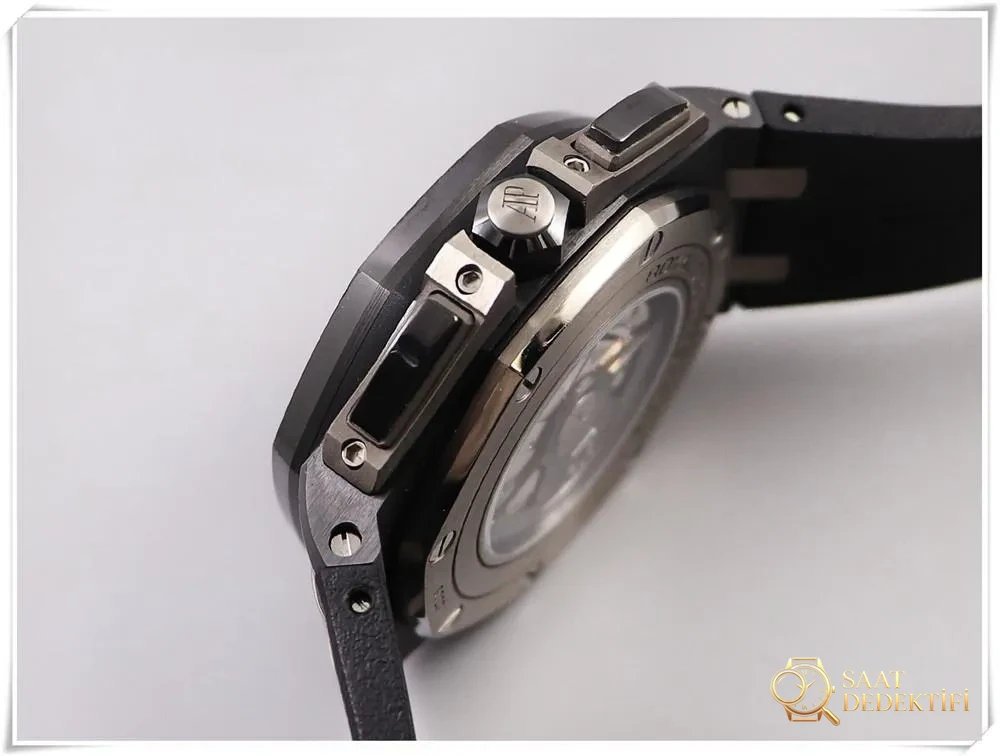 JF Factory Audemars Piguet 26405CE Royal Oak Offshore tam seramik kronograf saati genelde ne kadar? - Makro Kadran ve İndeks İşçiliği