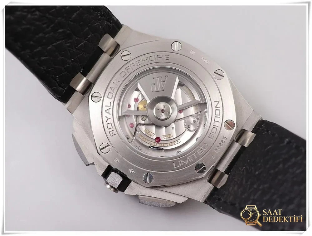 JF Factory Audemars Piguet 26405CE Royal Oak Offshore tam seramik kronograf saati genelde ne kadar? - Mekanizma Zemberek ve Balans Detayı