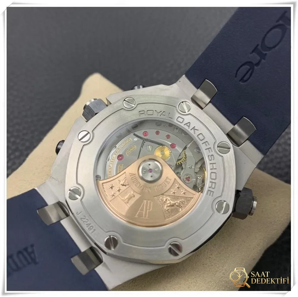 JF Factory Audemars Piguet 26703ST Royal Oak Offshore meyve renkli kronograf saatte renk farkı olur mu? Kalitesi iyi mi? - Klips Kilidi ve Lazer Damgalar