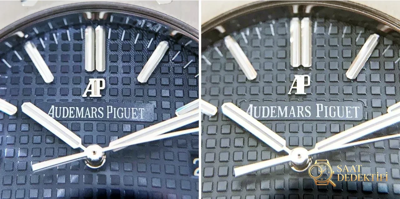 JF Factory Audemars Piguet ap15400 V5 versiyonu Royal Oak ile OM Factory karşılaştırması: hangi replika saat daha iyi yapılmış? - Bilezik Bakla Ayrımı ve Pim Yapısı