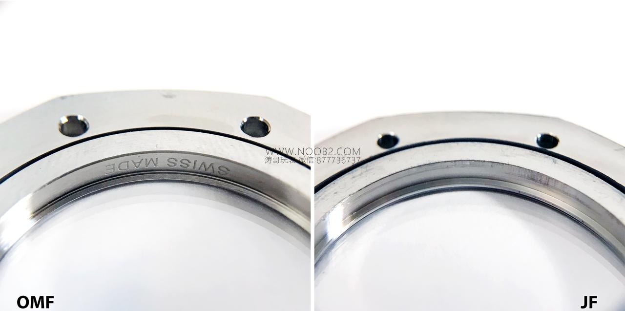 JF Factory Audemars Piguet ap15400 V5 versiyonu Royal Oak ile OM Factory karşılaştırması: hangi replika saat daha iyi yapılmış? — 24. fotoğraf