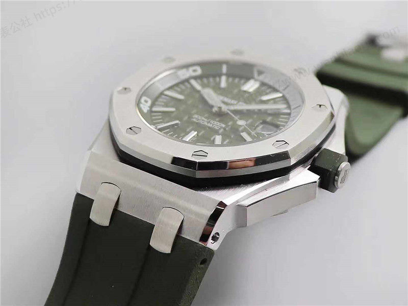 JF Factory Audemars Piguet AP15710ST Askeri Yeşil Royal Oak Offshore İnceleme — 3. fotoğraf