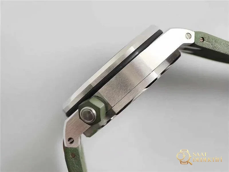 JF Factory Audemars Piguet AP15710ST Askeri Yeşil Royal Oak Offshore İnceleme - Bilezik, Toka ve Klips Mekanizması