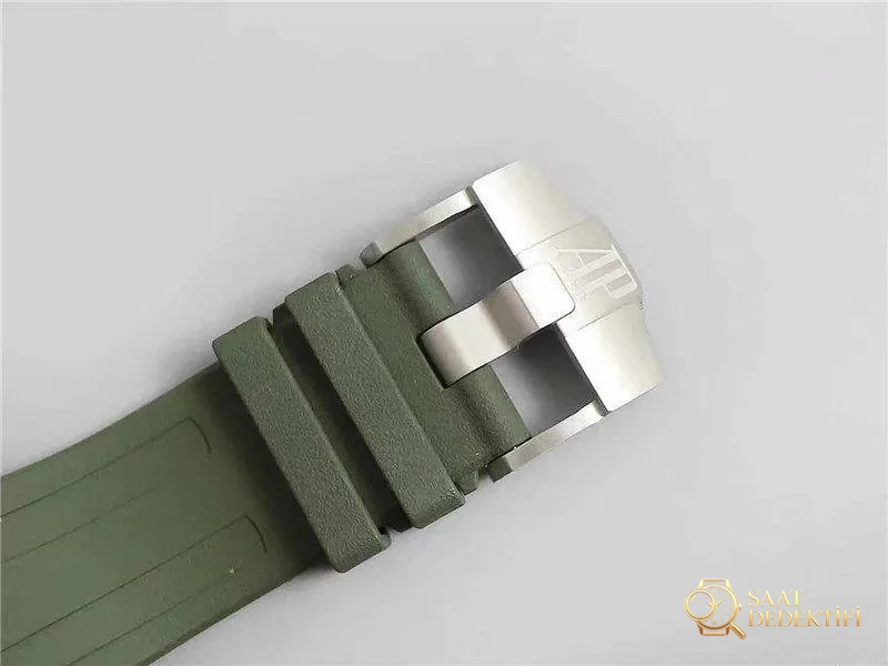 JF Factory Audemars Piguet AP15710ST Askeri Yeşil Royal Oak Offshore İnceleme - Bilekte Duruş ve Kasa Orantısı