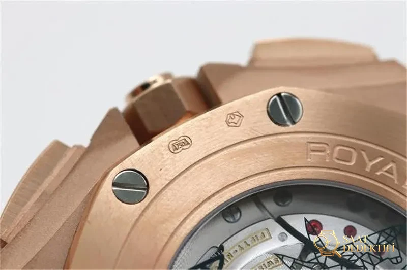 JF Factory Audemars Piguet AP26408 Seramik Kol Saati İncelemesi - Arka Kapak ve Mekanizma Detayı