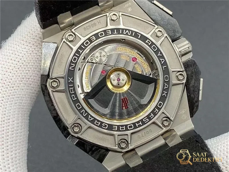 JF Factory Audemars Piguet Royal Oak Offshore AP26290PO Mavi V2 Sürüm Kol Saati İncelemesi - Makro Kadran ve İndeks İşçiliği