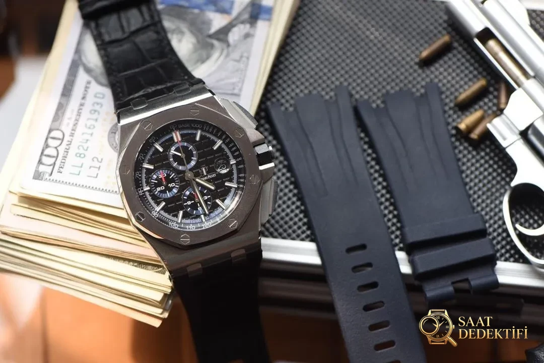 JF Factory Audemars Piguet Royal Oak Offshore series AP26412 replica watch review - Case Profile and Crown Review