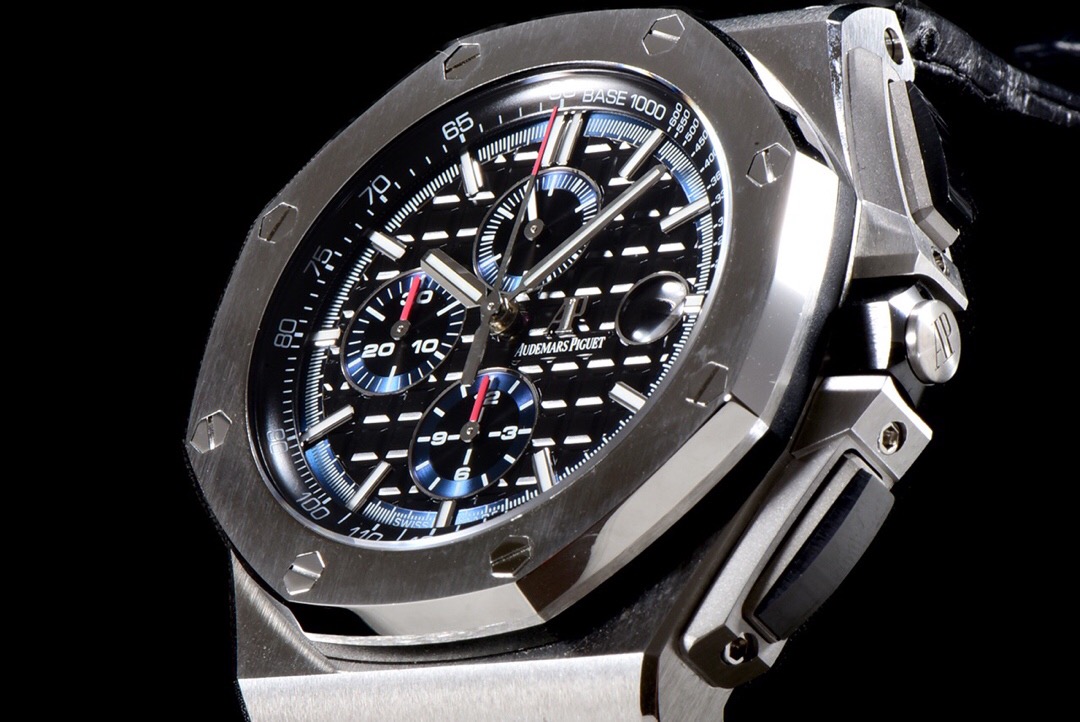 JF Factory Audemars Piguet Royal Oak Offshore serisi AP26412 replika saat incelemesi — 8. fotoğraf