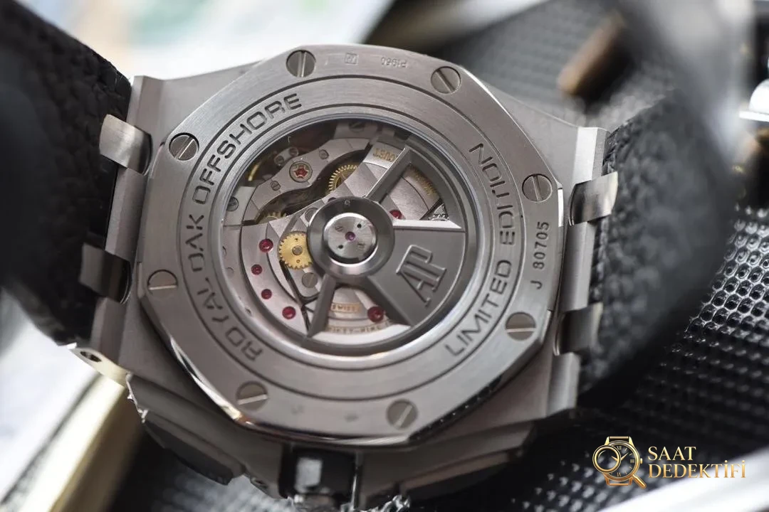 JF Factory Audemars Piguet Royal Oak Offshore series AP26412 replica watch review - Dial Hands and Seconds Run