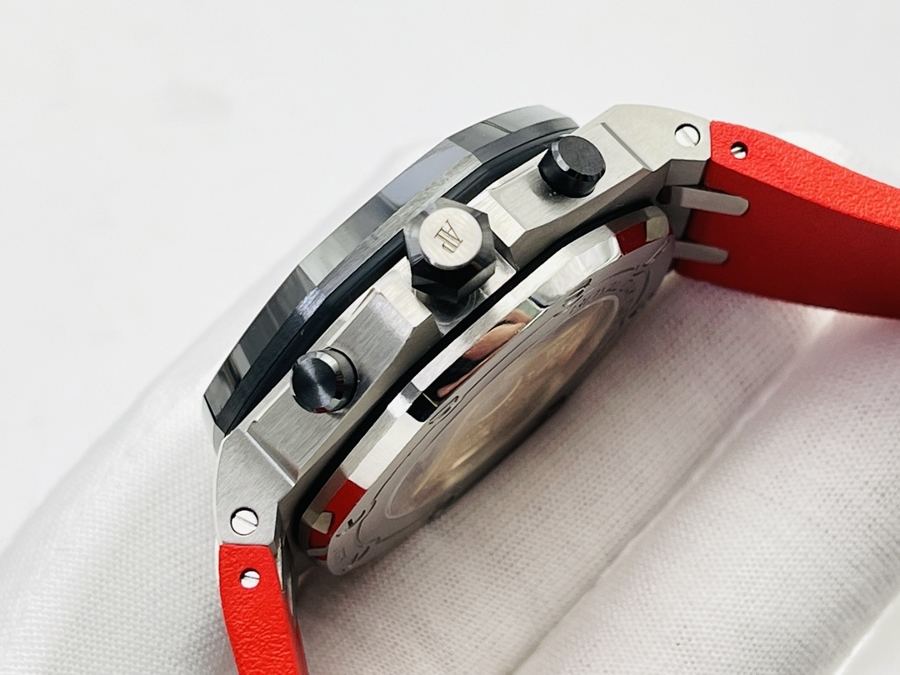 JF Factory Audemars Piguet Royal Oak Offshore Serisi AP26470 Black Knight Çelik Kasa Seramik Bezel Yeni Model Kol Saati — 4. fotoğraf