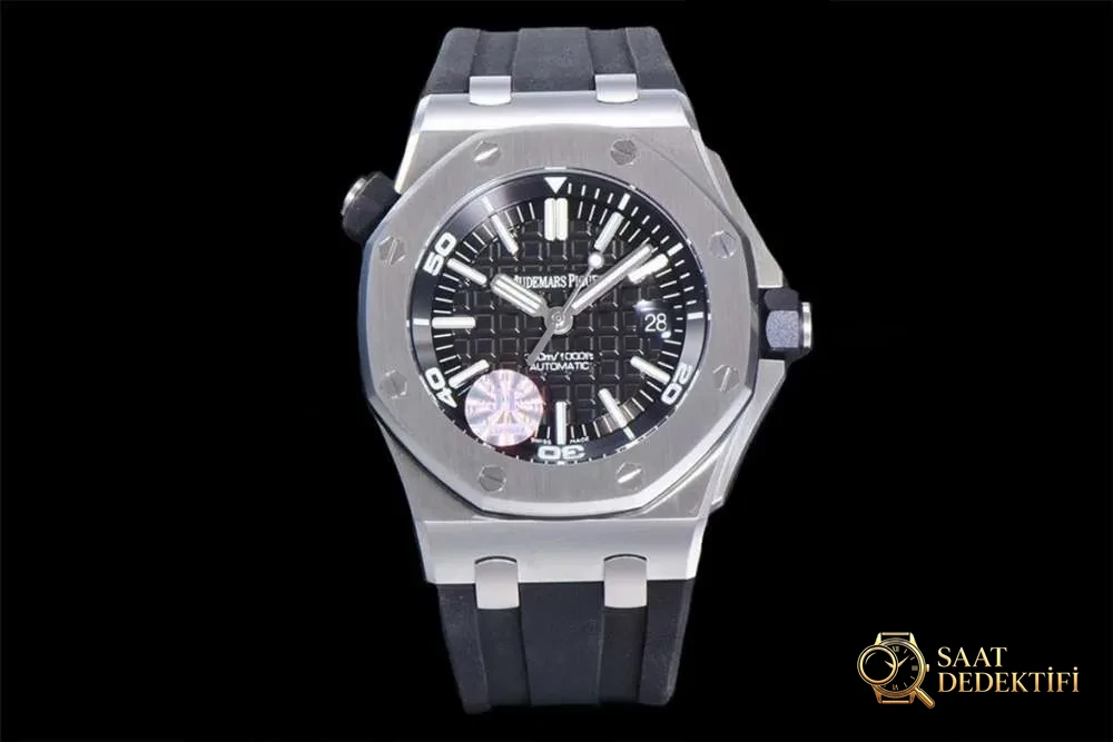 JF Factory Audemars Piguet Royal Oak V10 15710 Saat Detaylı İncelemesi - Kadran Detayı ve Bezel İşçiliği