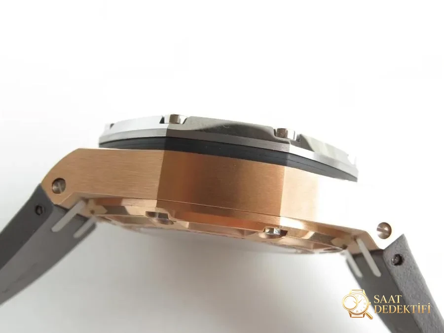 JF Factory Audemars Piguet Schumacher Royal Oak Offshore Serisi V8 Versiyonu 26568OM Kol Saati - Klips Kilidi ve Lazer Damgalar