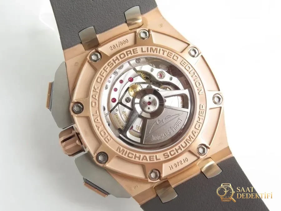JF Factory Audemars Piguet Schumacher Royal Oak Offshore Serisi V8 Versiyonu 26568OM Kol Saati - Bilekte Duruş ve Kasa Orantısı
