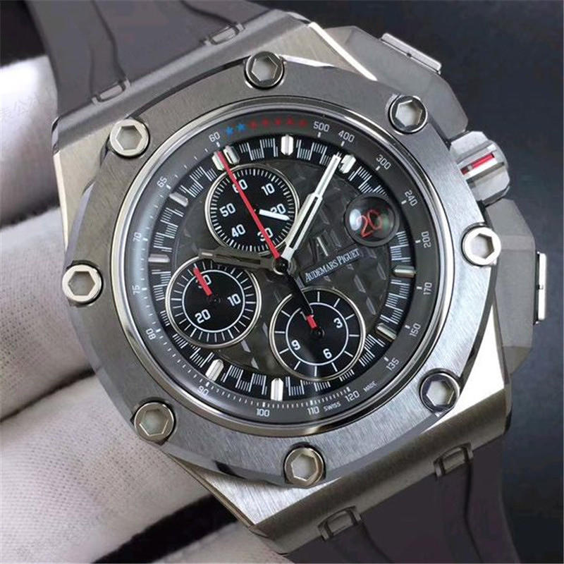 JF Factory Audemars Piguet Schumacher V8 Versiyon Titanyum Kronograf Saat İncelemesi — 4. fotoğraf