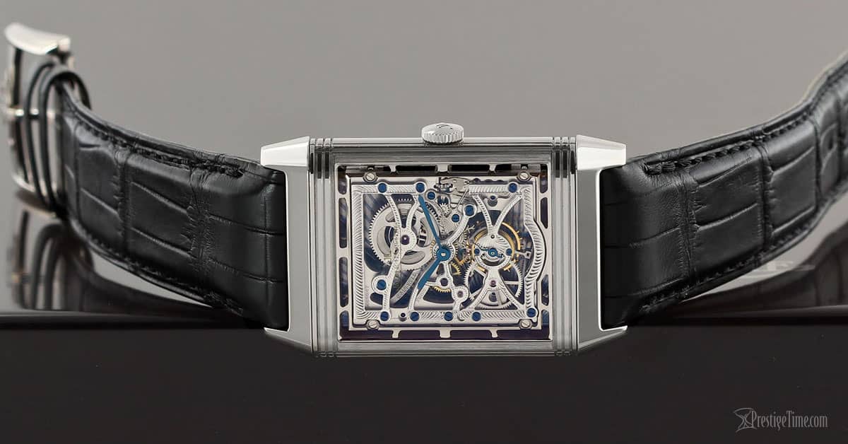 JLC Hybris Artistica Grande Reverso Tourbillon Squelette kayış