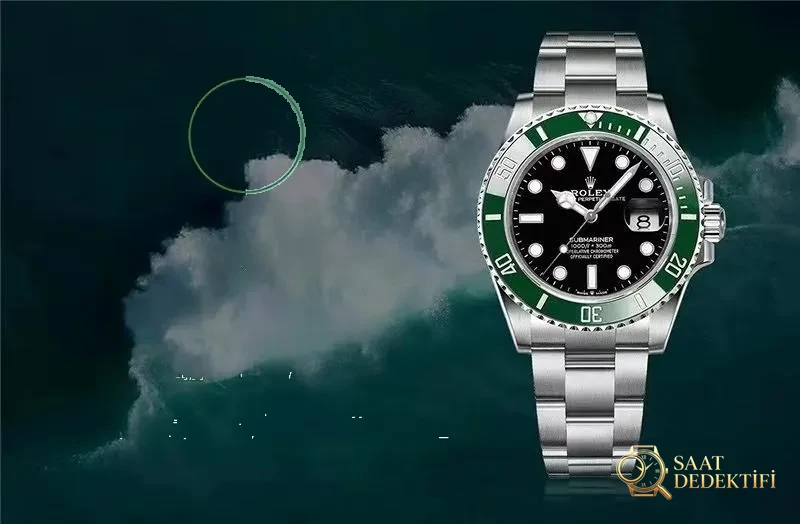 JOKER Factory Rolex 41 mm Yeşil Su Hayaleti 126610 İncelemesi - Kadran Detayı ve Bezel İşçiliği