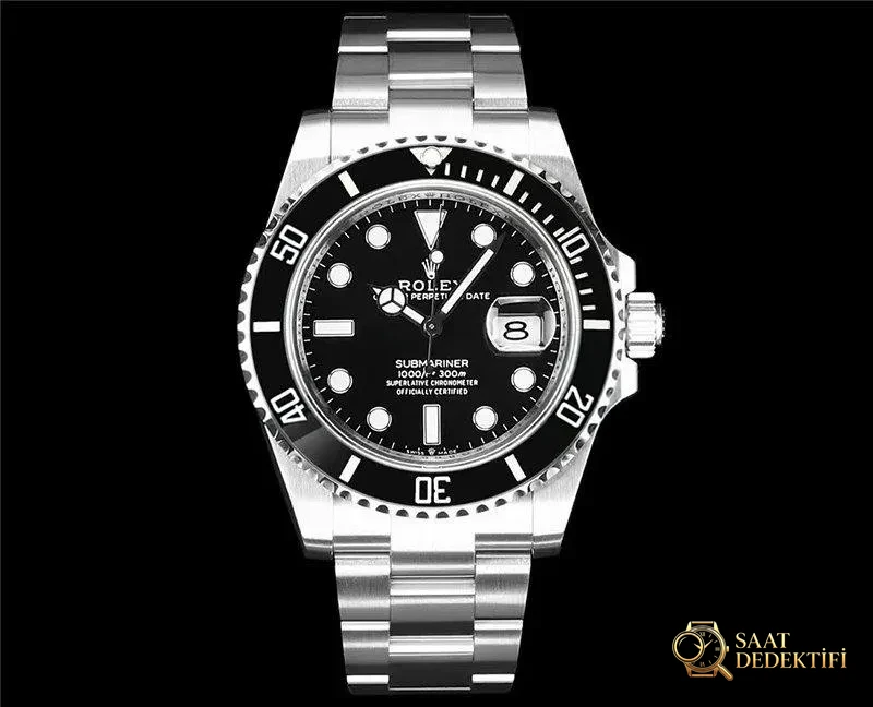 JOKER Factory Rolex 41 mm Yeşil Su Hayaleti 126610 İncelemesi - Kasa Profili ve Kurma Kolu İncelemesi