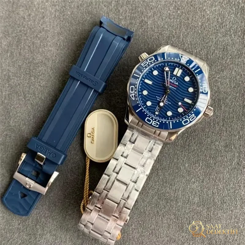 JVS Factory Omega Seamaster 300m Saat İncelemesi - Kasa Profili ve Kurma Kolu İncelemesi
