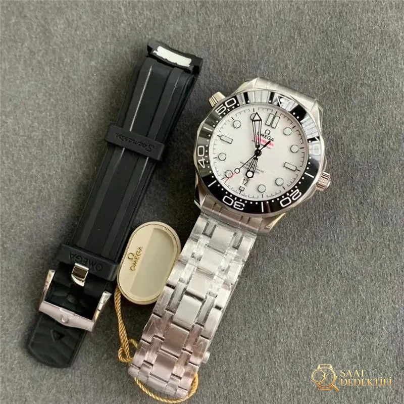 JVS Factory Omega Seamaster 300m Saat İncelemesi - Makro Kadran ve İndeks İşçiliği