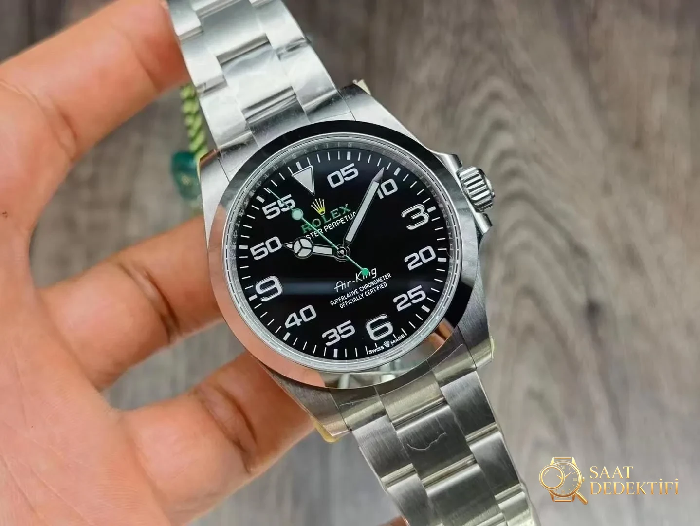 JVS Factory Rolex Air King 126900 İncelemesi - Kasa Profili ve Kurma Kolu İncelemesi