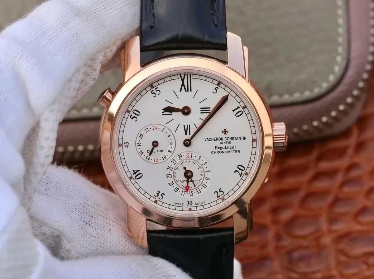 k11 Vacheron Constantin VC Malte 42005 iki zaman dilimli replika saat nasıl? - Kasa Profili ve Kurma Kolu İncelemesi