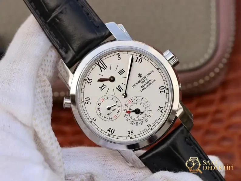 k11 Vacheron Constantin VC Malte 42005 iki zaman dilimli replika saat nasıl? - Kasa Çeliği ve Polisaj Kalitesi