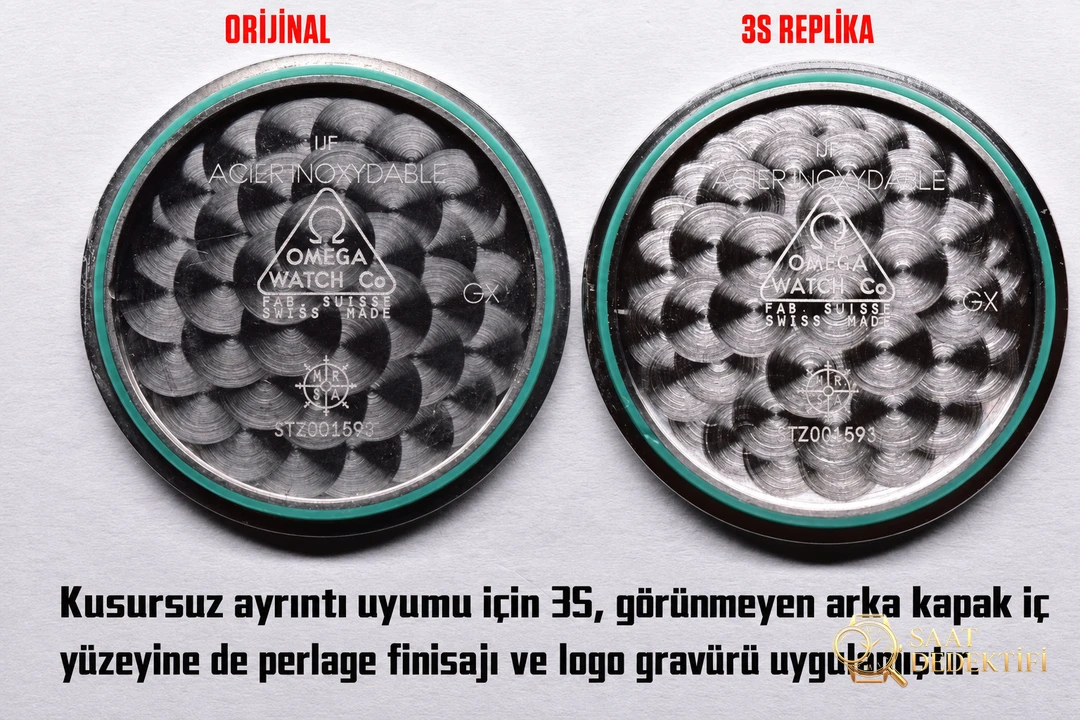 Karşılaştırmalı inceleme: 3S Factory Butterfly Dance serisi OMEGA De Ville 424.12.33.60.52.001 kol saati - Bilekte Duruş ve Kasa Orantısı
