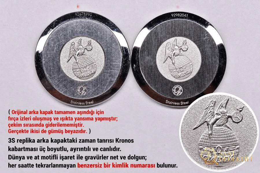 Karşılaştırmalı inceleme: 3S Factory OMEGA De Ville Serisi 424.13.27.60.55.001 Kol Saati (Dewdrop) - Fosfor ve Super-LumiNova Gece Görünümü