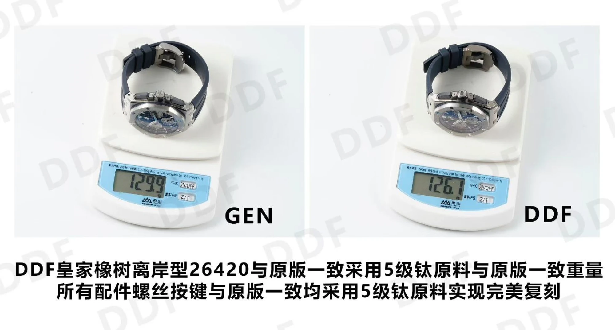 Karşılaştırmalı İnceleme: AP Royal Oak Offshore 43 mm 26420ti Titanyum DDF — 6. fotoğraf