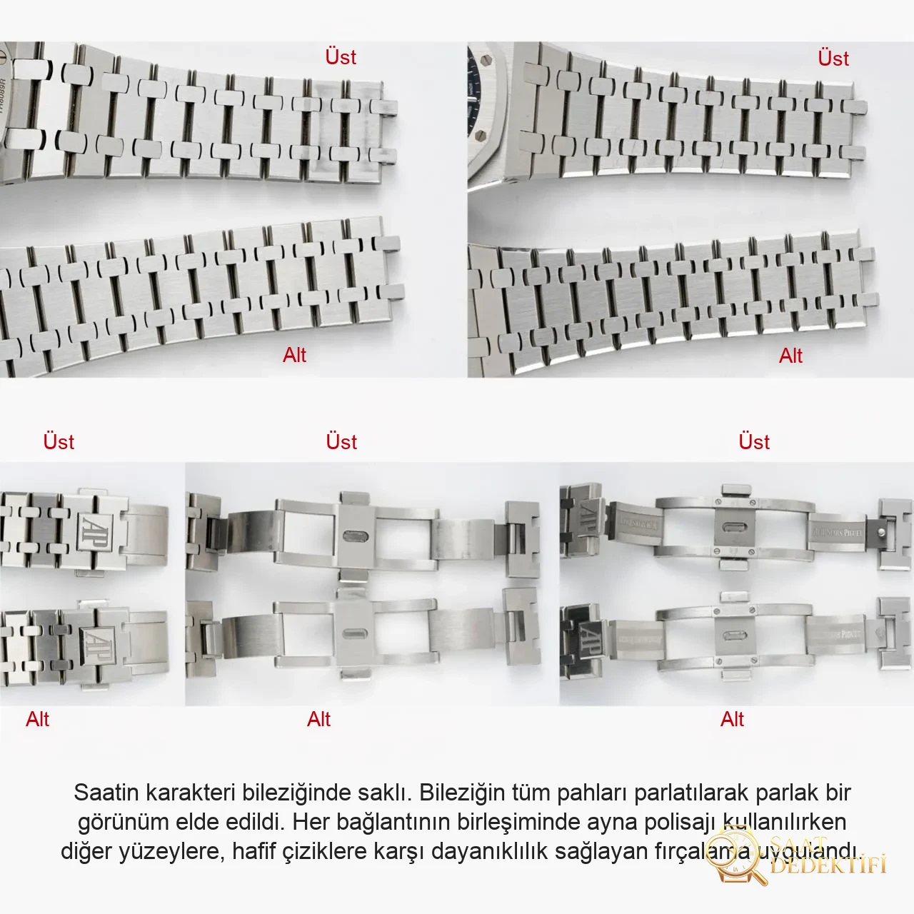 Karşılaştırmalı İnceleme: APS Factory [V2] AP Audemars Piguet Royal Oak Serisi 15500ST.OO.1220ST.03 Kol Saati - Bilekte Duruş ve Kasa Orantısı