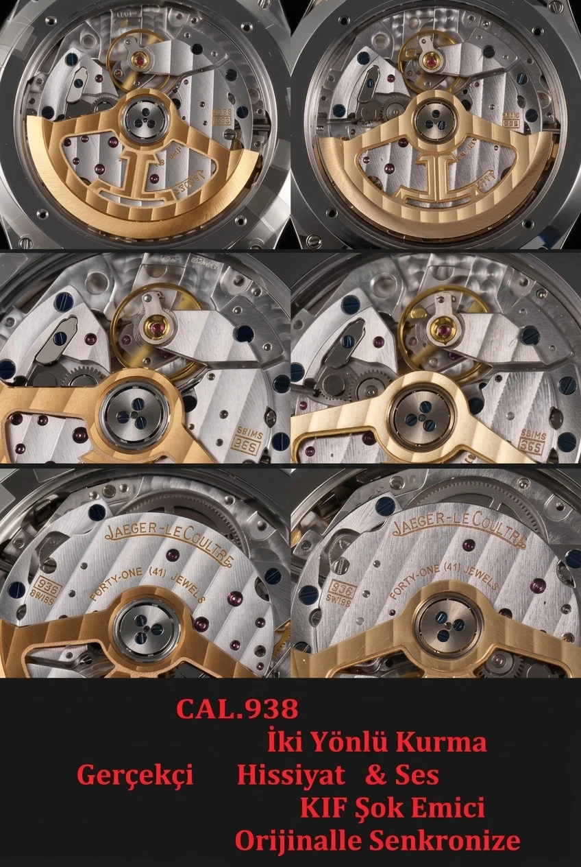 Karşılaştırmalı inceleme: AZ Factory JL Jaeger-LeCoultre Master serisi 1378420 kol saati (Palyaço) - Bilekte Duruş ve Kasa Orantısı
