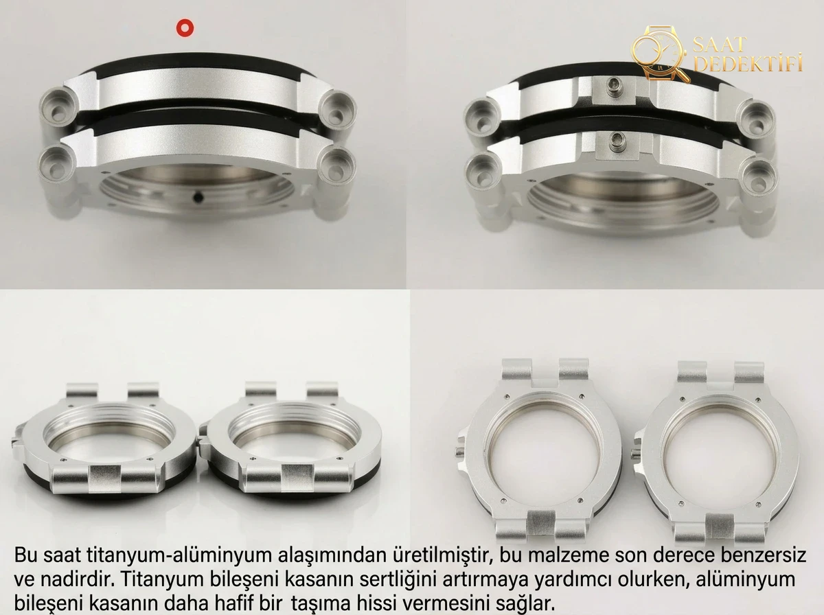 Karşılaştırmalı inceleme: BV Factory Bvlgari∙BVLGARI Serisi 103539 Kol Saati - Klips Kilidi ve Lazer Damgalar