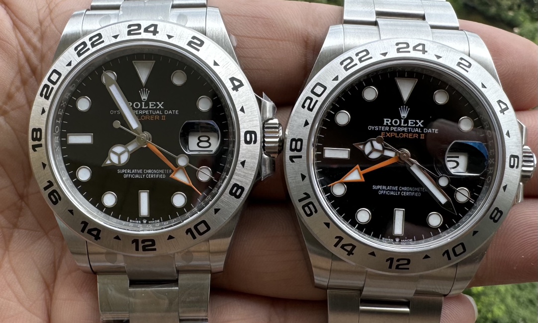 Karşılaştırmalı inceleme: Clean [42 mm] Rolex Explorer serisi M226570 — 10. fotoğraf