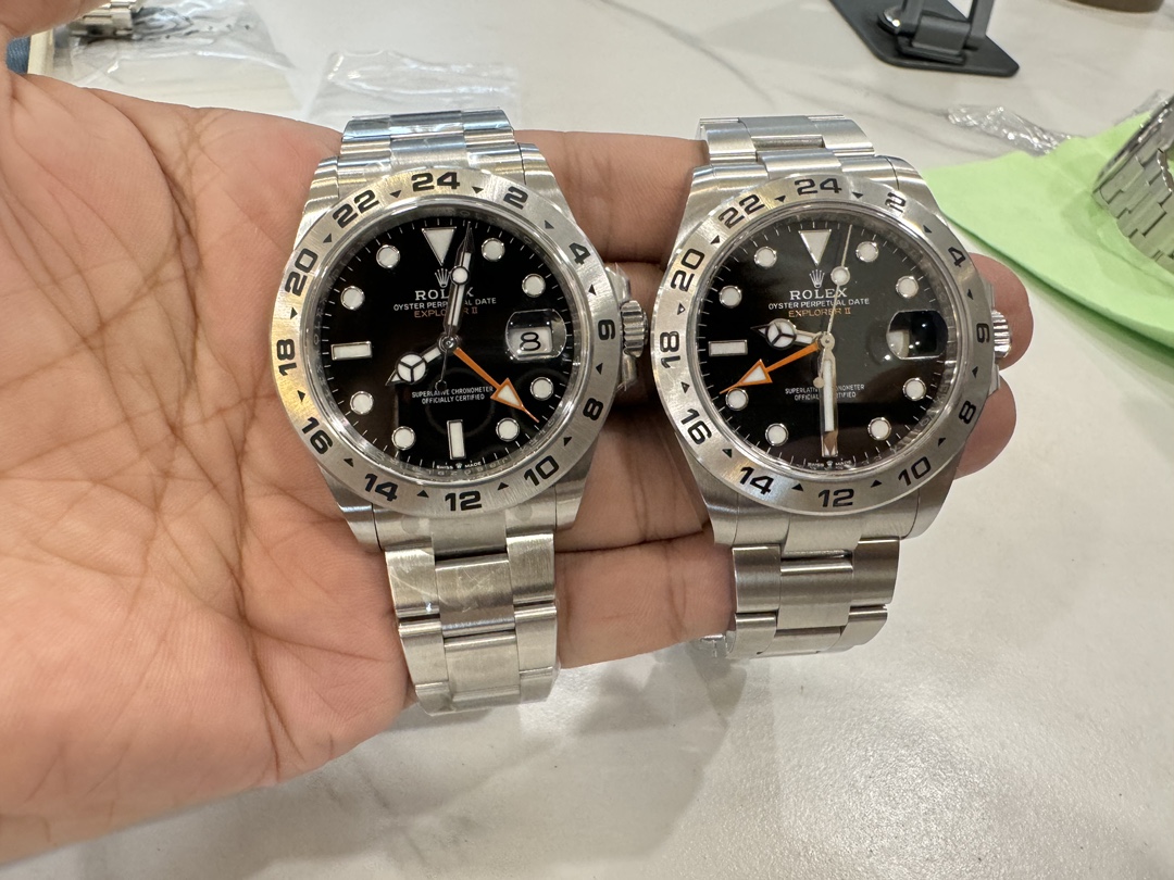 Karşılaştırmalı inceleme: Clean [42 mm] Rolex Explorer serisi M226570 — 11. fotoğraf