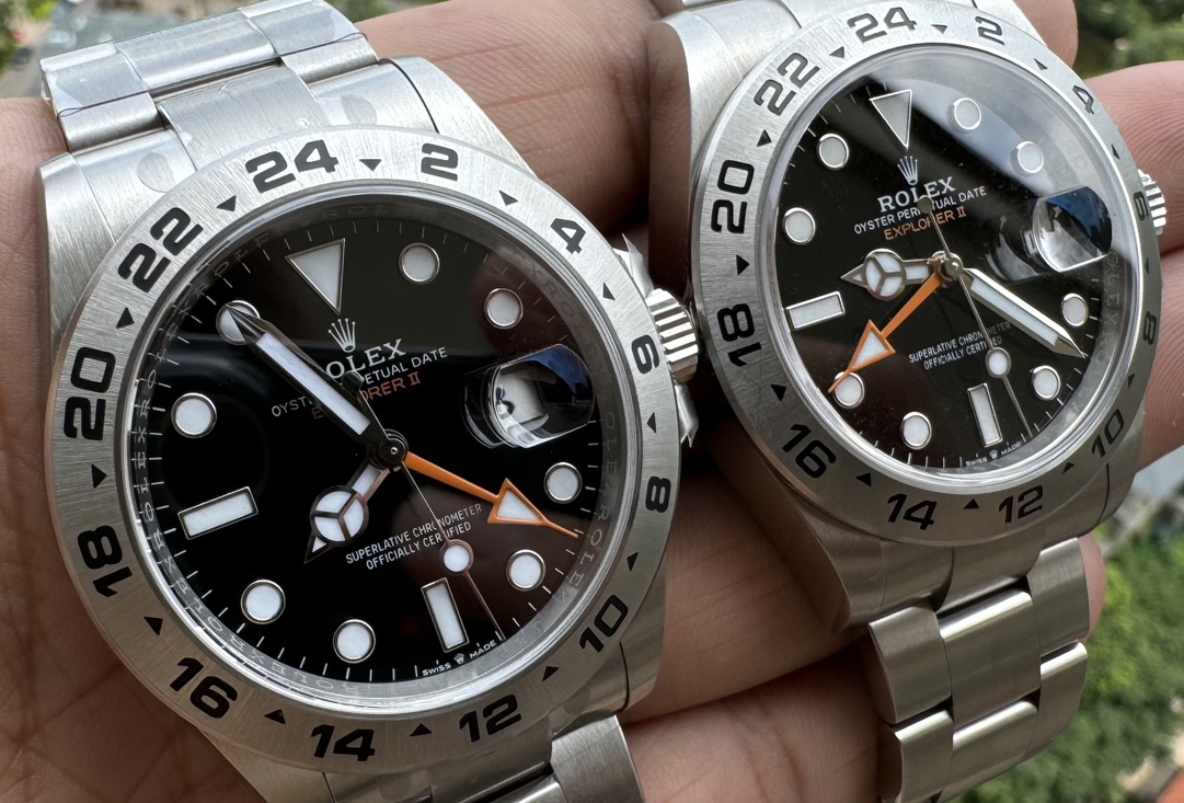 Karşılaştırmalı inceleme: Clean [42 mm] Rolex Explorer serisi M226570 — 14. fotoğraf