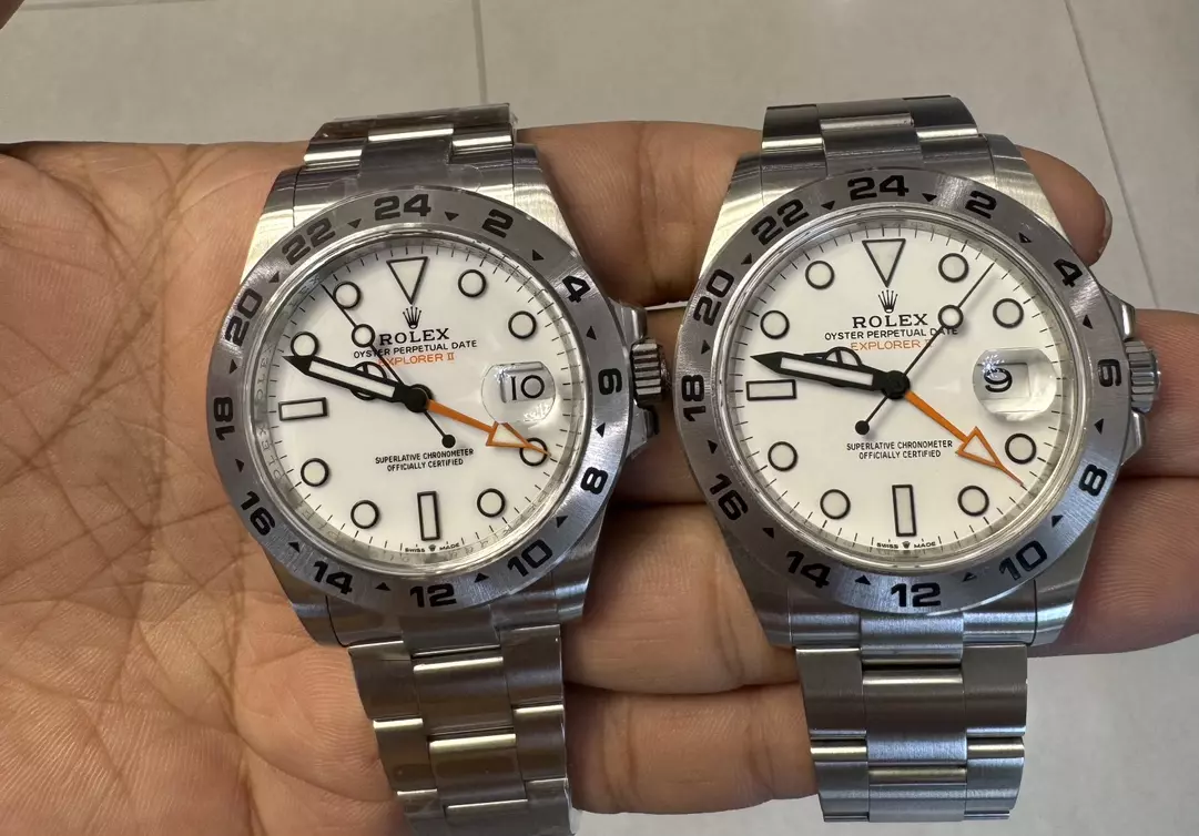 Karşılaştırmalı inceleme: Clean [42 mm] Rolex Explorer serisi M226570 — 10. fotoğraf