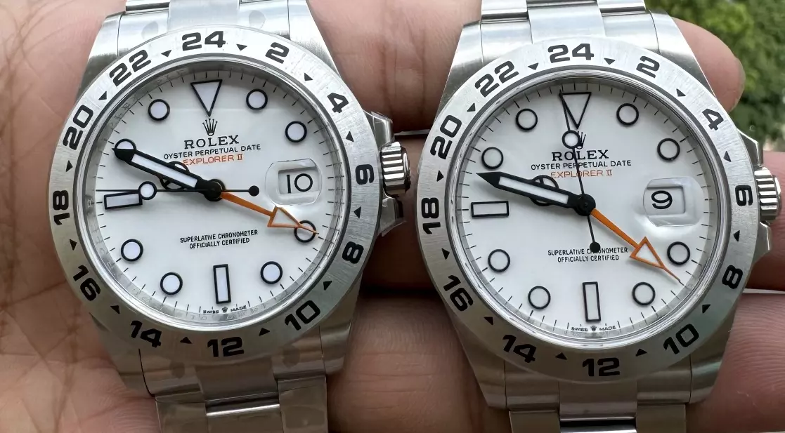 Karşılaştırmalı inceleme: Clean [42 mm] Rolex Explorer serisi M226570 — 11. fotoğraf