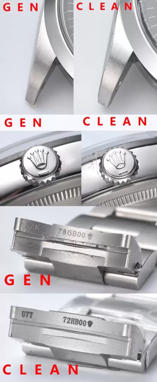 Karşılaştırmalı inceleme: Clean [36 mm] Rolex Explorer serisi m124270-0001 kol saati — 8. fotoğraf
